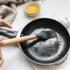 Silicone Wooden Handle Utensil Set