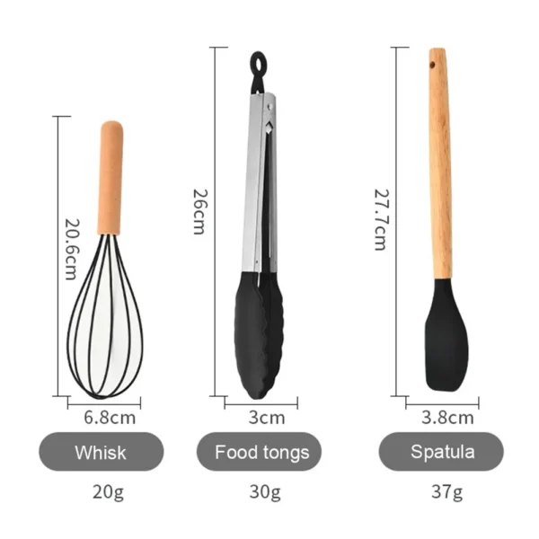 Sf6c472f1664a4ac780a783576ef9b095F.webp Silicone Kitchen Utensil Set