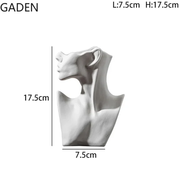 Nordic Matte Ceramic Vase