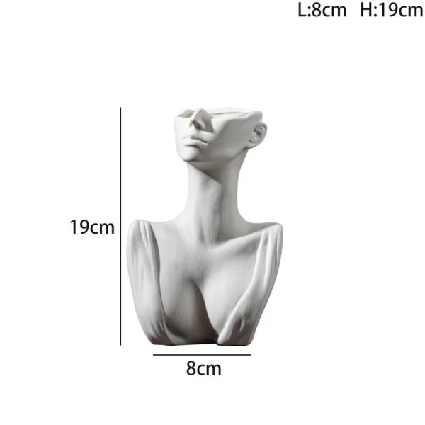Nordic Matte Ceramic Vase