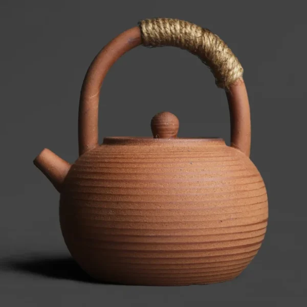 Japanese Style Coarse Pottery Teapot