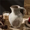 Handmade Terracotta Handle Vase