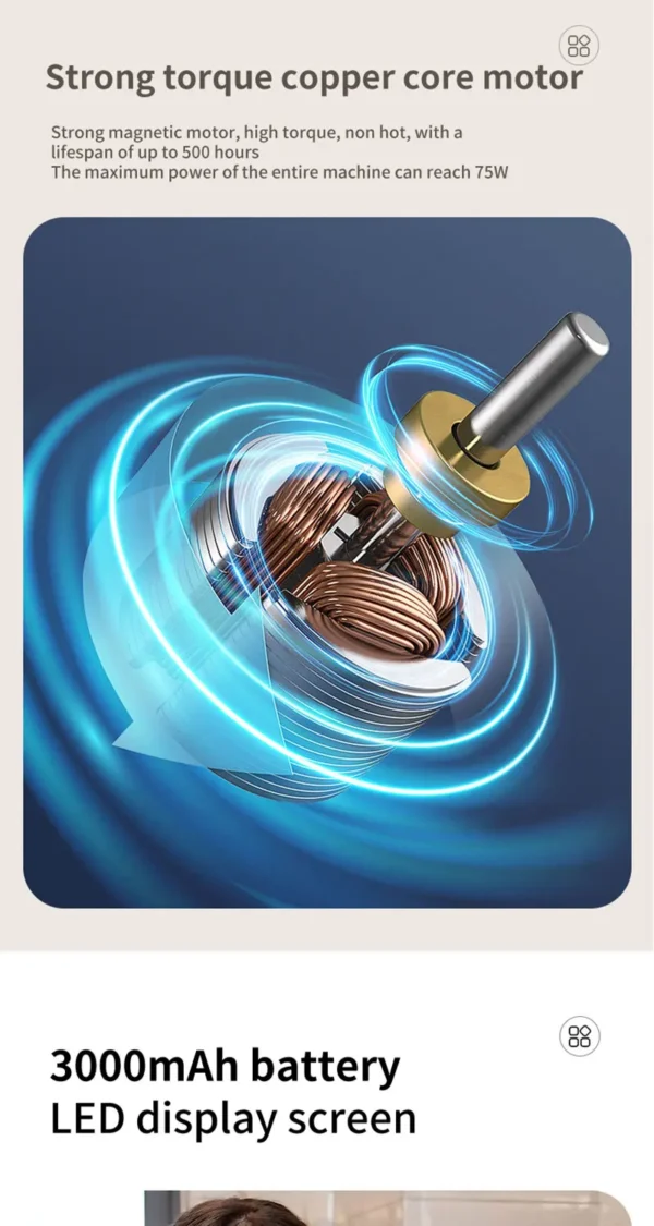 Electric Spin Scrubber Set