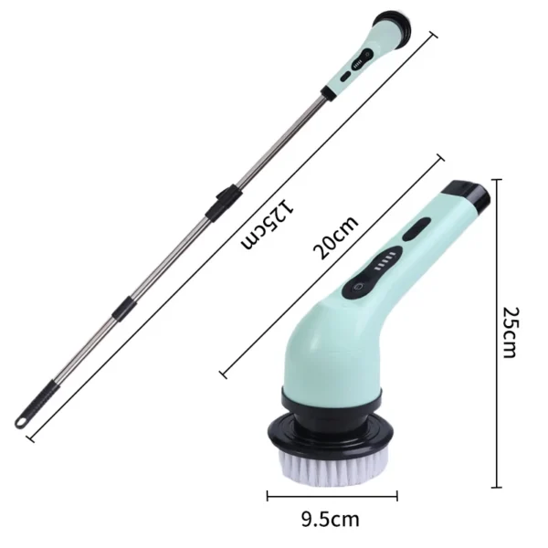 Electric Spin Scrubber Set