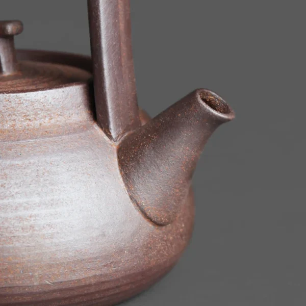 Japanese Style Coarse Pottery Teapot
