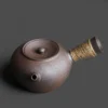 Japanese Style Coarse Pottery Teapot