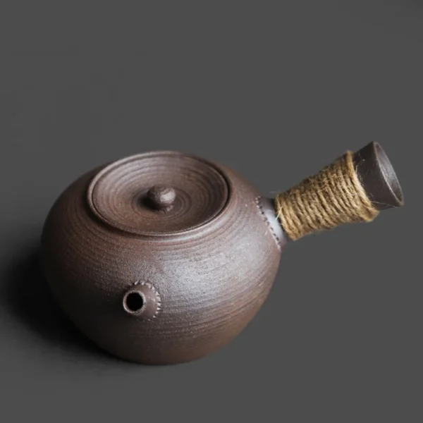Japanese Style Coarse Pottery Teapot