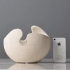 Sfb2b403ca905403ea1f93802d26a552fI.webp Geometric Eggshell Ceramic Vase