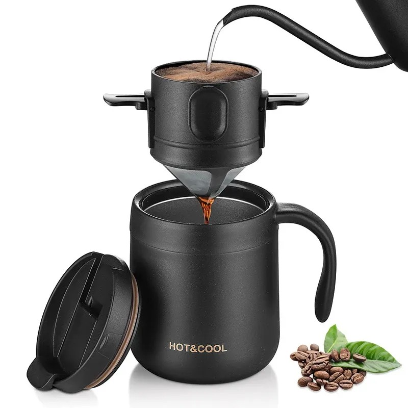 stainless steel coffee dripper