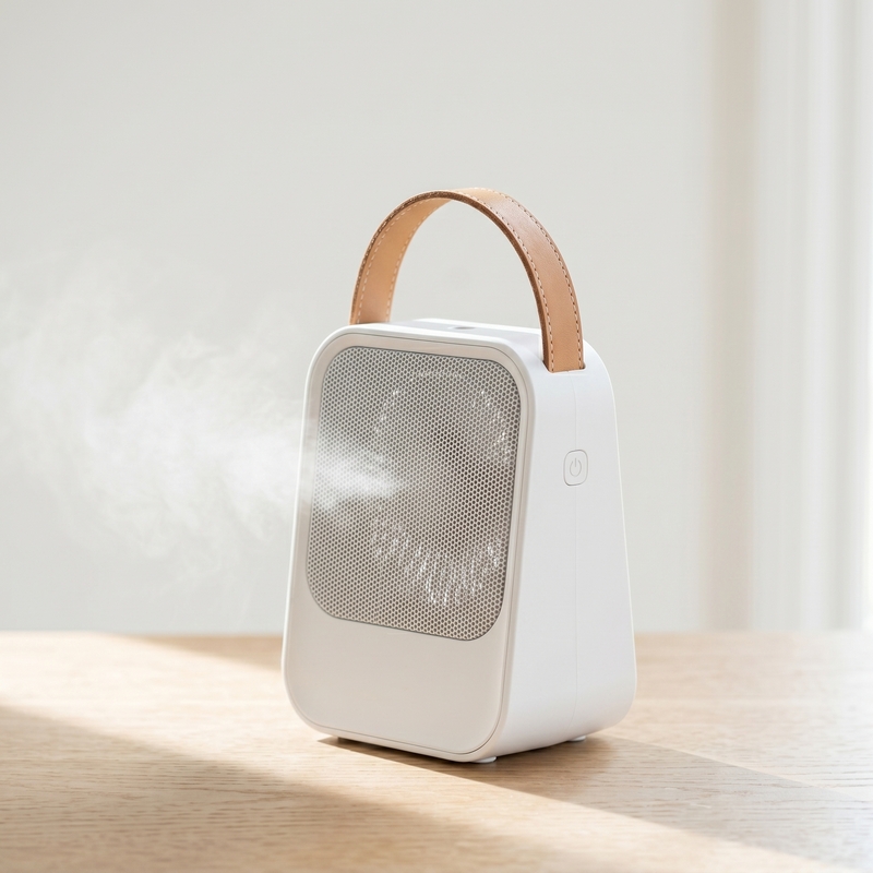 minimal portable mist cooling fan